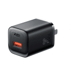 JR-TCF08UK Speed Series PD 30W Dual-Port (A+C) Charger-Black (UK)