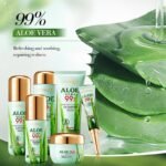 BIOAOUA Aloe Soothing and Moisturizing Beauty Six-piece Set 100g+130ml+100ml+40ml+20g+50g