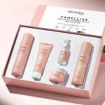 BIOAOUA Camellia Flower Antioxidant Moisturizing Repair Five-piece Set (New) 80g+30ml+100ml+100ml+50g