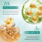 BIOAOUA Hyaluronic Acid Moisturizing and Repairing Firming Skincare Gift Set 100g+120ml+20g+30ml+80ml+60g - Image 5