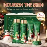 BIOAOUA Pomegranate Polypeptide Brightening and Hydrating 6-Piece Set 30ml+120ml+120ml+100g+50g+20g - Image 2