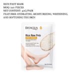 BIOAOUA Rice Pulp Exfoliating and Smoothing Foot Mask 35ml/pair - Image 2