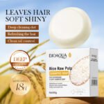 BIOAOUA Rice Pulp Refreshing and Fluffy Shampoo Bar 60g - Image 6