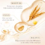 BIOAOUA Rice Pulp Shampoo 500ml - Image 3