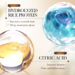 BIOAOUA Rice Pulp Smoothing and Volumizing Conditioner 30g - Image 4