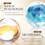 BIOAOUA Rice Pulp Whitening and Nourishing Hand Mask 35ml/pair - Image 3