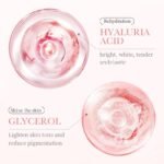 BIOAOUA Rose Hyaluronic Acid Moisturizing Six-Piece Set (New) 20g+100g+30ml+100ml+100ml+50g - Image 5
