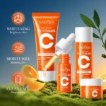 SADOER 5-in-1 Vitamin C Brightening & Moisturizing Travel Set 30g + 30ml + 10ml + 15g - Image 4