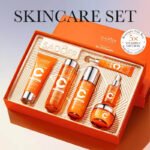 SADOER 5-in-1 Vitamin C Brightening & Radiance Skincare Gift Set 100g+30ml+130ml+100ml+50g+20g - Image 6