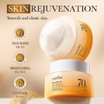 SADOER 70% Rice Essence Whitening Nourishing Repair 6-Set  30ml+120ml+120ml+100g+50g+20g - Image 3