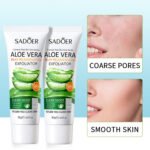 SADOER Aloe Vera Silky Exfoliating Gel 80g - Image 5