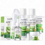 SADOER Aloe Vera Super Shine Repairing Hair Mask 10g x 20pcs - Image 6