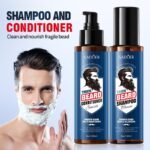 SADOER Beard Multifunctional Care 5-Piece Set  30ml+55ml+50g+120ml+120ml - Image 6