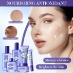 SADOER Blueberry Hyaluronic Acid Moisturizing Antioxidant Six-Piece Set  100g+20g+125ml+105ml+50ml+60g - Image 6