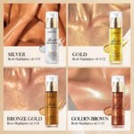 SADOER Body Highlighter Oil (#04 Reddish Brown) 85ml - Image 6
