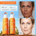 SADOER Brightening & Hydrating Sunscreen Spray SPF50+ PA+++ 150ml - Image 3