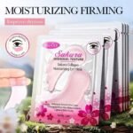SADOER Cherry Blossom Collagen Moisturizing Eye Mask 8g/Pair - Image 4