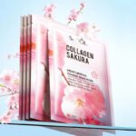 SADOER Cherry Blossom Collagen Moisturizing and Nourishing Facial Mask 25g