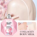 SADOER Cherry Blossom Collagen Moisturizing and Smoothing Body Lotion 300ml - Image 3