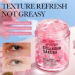 SADOER Cherry Blossom Collagen Multi-Effect Nourishing Eye Cream 60g - Image 2