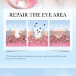 SADOER Cherry Blossom Collagen Multi-Effect Nourishing Eye Mask 80g (60PCS/30 pairs) - Image 4