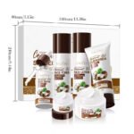 SADOER Coconut Oil Nourishing and Moisturizing 6-Piece Set 100g + 100ml + 100ml + 40ml + 50g + 20g - Image 6