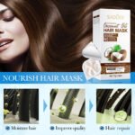 SADOER Coconut Oil Nourishing and Smoothing Hair Mask 12g x 6pcs - Image 3