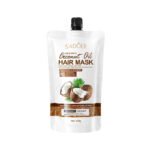 SADOER Coconut Oil Nourishing and Smoothing Hair Mask 12g x 6pcs - Image 2