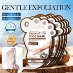 SADOER Coconut Oil Vitamin E Moisturizing and Nourishing Foot Mask 40ml/pair