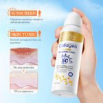 SADOER Collagen Anti-Aging Whitening Sunscreen Spray SPF50+ PA+++ 150ml