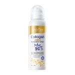 SADOER Collagen Anti-Aging Whitening Sunscreen Spray SPF50+ PA+++ 150ml - Image 4