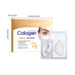 SADOER Collagen Hyaluronic Acid Firming Freeze-Dried Eye Mask160mg/pair * 4 pairs + 5ml/pair * 4 pairs - Image 5