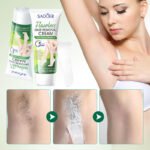 SADOER Cucumber Vitamin E Smoothing and Flawless Hair Removal Cream 100g - Image 5