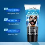 SADOER Dead Sea Mud Blackhead Removal Cleansing and Whitening Peel-Off Mask 100g