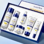 SADOER Evening Primrose Vitamin E High Moisturizing 6-Piece Set 100g + 30ml + 120ml + 80ml + 20g + 50g