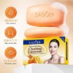 SADOER Honey Milk Moisturizing Cleansing Soap 100g - Image 4