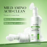 SADOER Hyaluronic Acid Amino Acid Cleansing Mousse 120ml - Image 6