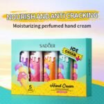 SADOER Ice Cream Moisturizing Hand Cream 5-piece Set (For Export) 20g+20g+20g+20g+20g