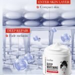 SADOER Kojic Acid Brightening and Soothing Sleeping Mask 100g - Image 5