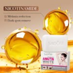 SADOER Niacinamide Arbutin Whitening and Dark Spot Removing Soap 100g - Image 2