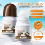 SADOER Nourishing Coconut Oil Antiperspirant Deodorant (Summer Island Coconut Breeze) 50g - Image 5