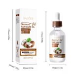 SADOER Nourishing Coconut Oil Hair Oil (Summer Island Coconut Breeze) 60ml - Image 7