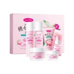 SADOER Peach Probiotic Moisturizing 6-Piece Set (100g + 100ml + 20g + 30ml + 100ml + 50g) - Image 7