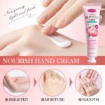 SADOER Peach Probiotic Nourishing Hand Cream 30g - Image 4