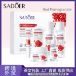 SADOER Pomegranate Fresh Beauty Six-piece Set (New) 30ml+100g+120ml+120ml+20g+50g - Image 18