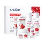 SADOER Pomegranate Fresh Beauty Six-piece Set (New) 30ml+100g+120ml+120ml+20g+50g - Image 9