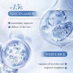 SADOER Rice Bran Niacinamide Brightening Moisturizing Gift Set  100g+120ml+120ml+50ml+50g+20g - Image 7