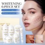 SADOER Rice Bran Niacinamide Brightening Moisturizing Gift Set  100g+120ml+120ml+50ml+50g+20g - Image 2