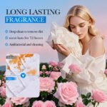 SADOER Rose Scented Antibacterial Laundry Detergent 500ml - Image 4