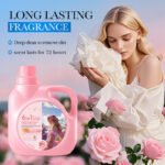 SADOER Rose Scented Antibacterial Laundry Detergent (Bottle) 2kg - Image 4